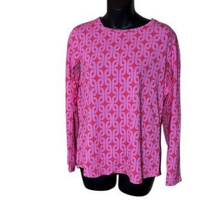 Ibkul women’s large long sleeve shirt sun safe upf mesh outdoor golf gorpcore